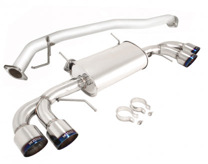 Megan Racing - Nissan GTR R35 2009+ – Burnt Rolled Tips – OE-RS – MR-CBS-NR35T-VO-R+M
