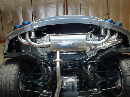 Megan Racing - Nissan GTR R35 2009+ – Burnt Rolled Tips – OE-RS – MR-CBS-NR35T-VO-R+M