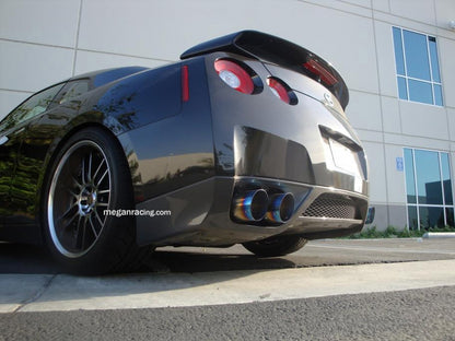 Megan Racing - Nissan GTR R35 2009+ – Burnt Rolled Tips – OE-RS – MR-CBS-NR35T-VO-R+M