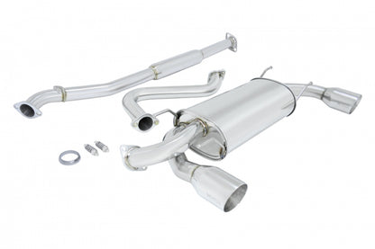 Megan Racing - Scion FR-S 13-17 / Subaru BRZ 13-17 / Toyota 86 17-21 – Stainless Steel Tip – OE-RS – MR-CBS-SFR12-SRT-R+M