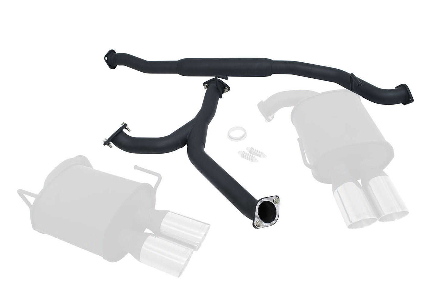 Megan Racing - Subaru WRX 2011-2014 Sedan – Black Series – MR-CBS-SI114D-OEB-M + MR-CBS-SI114D-OEB-R