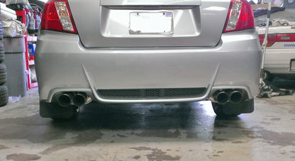 Megan Racing - Subaru WRX 2011-2014 Sedan – Stainless Rolled Tips – OE-RS – MR-CBS-SI114D-SRT-R + MR-CBS-SI114D-M