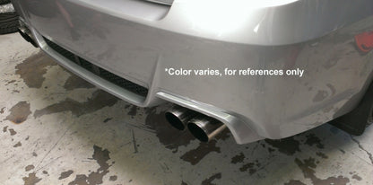 Megan Racing - Subaru WRX 2011-2014 Sedan – Stainless Rolled Tips – OE-RS – MR-CBS-SI114D-SRT-R + MR-CBS-SI114D-M