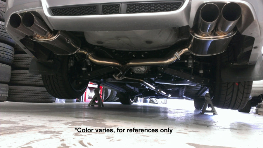 Megan Racing - Subaru WRX 2011-2014 Sedan – Stainless Rolled Tips – OE-RS – MR-CBS-SI114D-SRT-R + MR-CBS-SI114D-M