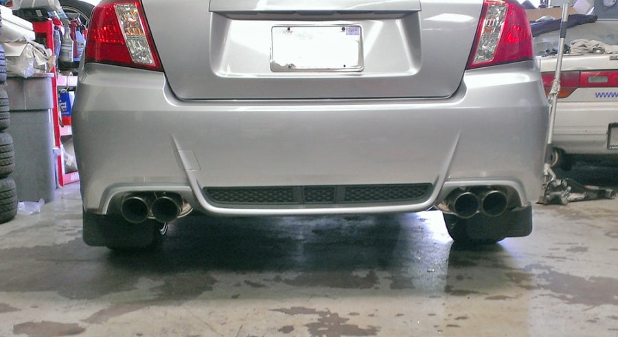 Megan Racing - Subaru WRX 2011-2014 Sedan – Burnt Rolled Tips – OE-RS – MR-CBS-SI114D-VO-R + MR-CBS-SI114D-M