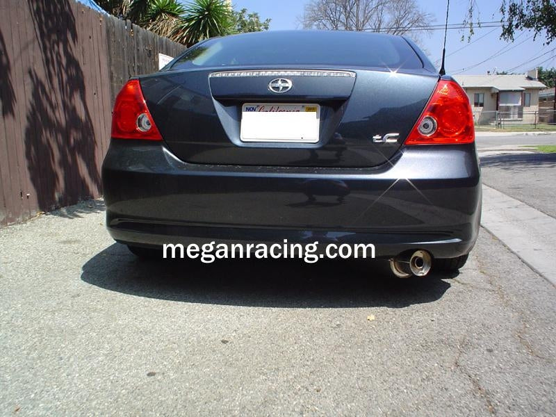 Megan Racing - Scion tC 05-10 – Blue Titanium Tip – Type DS – MR-CBS-STC05-BT