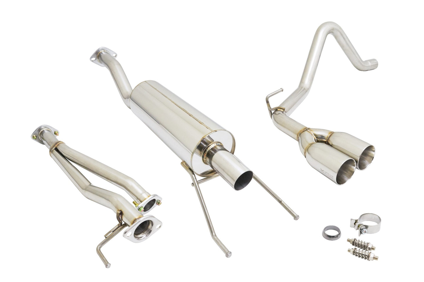 Megan Racing - Toyota Tacoma 2016+ Cat-Back Exhaust System (Twin Stainless Tip) – MR-CBS-TTA16-R3