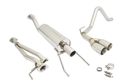 Megan Racing - Toyota Tacoma 2016+ Cat-Back Exhaust System (Twin Stainless Tip) – MR-CBS-TTA16-R3