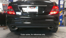 Megan Racing - Mercedes Benz C-Class C300/C350 V6 Sedan 08-14 – Burnt Rolled Tips – Rear Section – OE-RS – MR-CBS-W204V6-VO-R+M