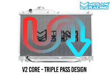 Megan Racing - Honda S2000 00-09 V2 Radiator (Triple Pass) – MR-RT-S2K-V2